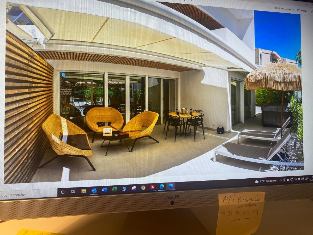 Villa Catleya Appart Hotel แซ็งต์-ราฟาเอล ภายนอก รูปภาพ